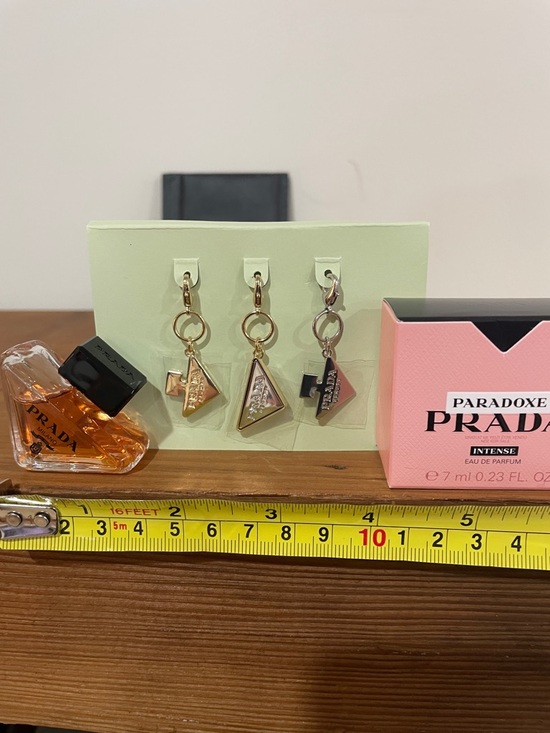 ☔️ Prada Paradoxe Mini Bottle & Triangle Logo Charms - Picture 5 of 8